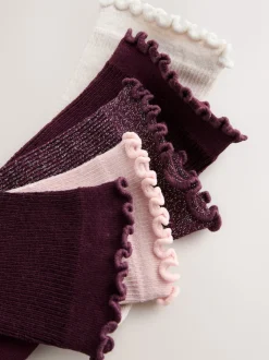 Violet - Lot de 5 paires de chaussettes Lettuce Welt