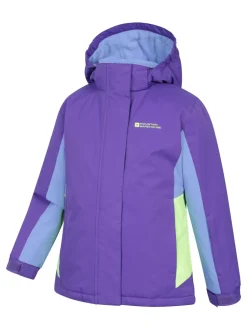 Violet - Veste de ski Mountain Warehouse Honey doublée de polaire
