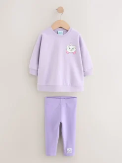 Violet lilas - Disney Ensemble sweat et leggings Aristocats (3mois-7ans)