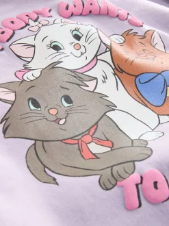 Violet lilas - Disney Ensemble sweat et leggings Aristocats (3mois-7ans)