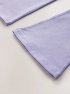 Violet lilas - Ensemble Sweat-shirt et Leggings évasés (3-16ans)