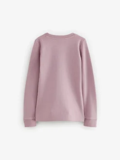 Violet lilas - Haut thermique à manches longues (2-16ans)