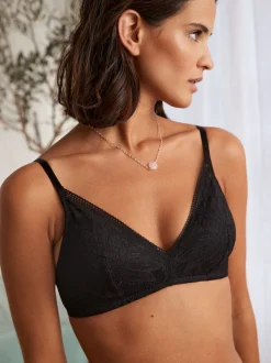 Violet Noir/mauve - Lot de soutiens-gorge-gorge 2 détails en dentelle Ultimate Comfort