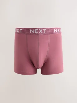 Violet/bleu/rouge - Lot de 5 - Boxer en coton riche