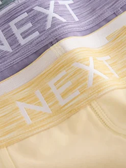 Violet/bleu/rouge - Lot de 5 - Boxer en coton riche