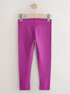 Violet/éclaboussures - Lot de 5 leggings (3-16ans)