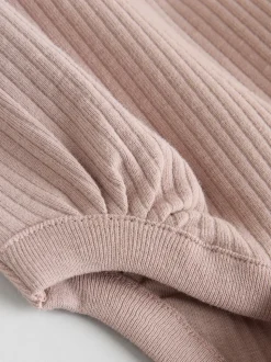 Violet/Jaune/Crème Ditsy - Body à volants et manches longues bébé Lot de 4 (0mois2ans)