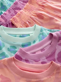 Violet/orange - Lot de 3 pyjamas (3-16ans)