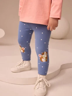 Violet/rose - Lot de 3 leggings (3mois-7ans)
