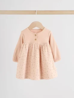 Violet/rose - Lot de 2 robes tissées bébé (0mois-3ans)