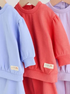 Violet/Rose/Bleu - Ensemble 6 pièces pour bébé sweat et jogging (0mois2ans)