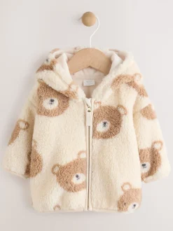 Visage Nature d’ours - Veste zippée en polaire (0mois-2ans)