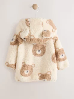 Visage Nature d’ours - Veste zippée en polaire (0mois-2ans)
