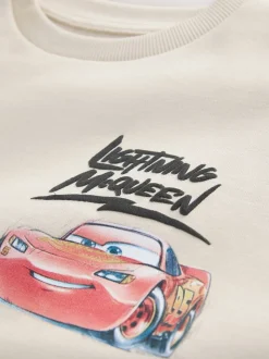 Voitures écrues - Sweat-shirt imprimé (6mois à7ans)