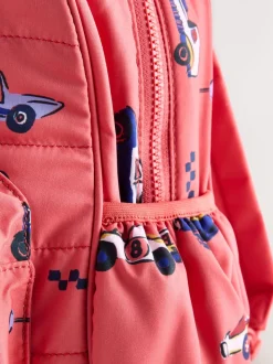 Voitures de course rouges - sac à dos