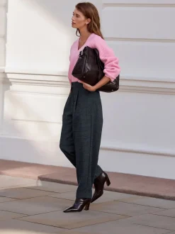 Vérification bleue - Pantalons N. Premium Coupe ballon en laine