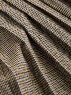 Vérification Brown - Jupe courte plissée à enfiler