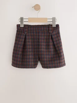 Vérification Brown - Short plissé sur le devant (3-16ans)