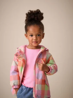 Vérification lumineuse - Veste imprimée imperméable (6mois à7ans)