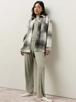 Vérification noir/blanc - Veste-chemise polaire