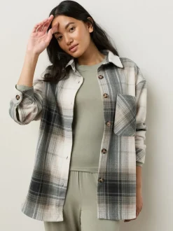 Vérification noir/blanc - Veste-chemise polaire