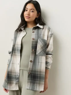 Vérification noir/blanc - Veste-chemise polaire