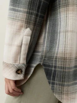 Vérification noir/blanc - Veste-chemise polaire