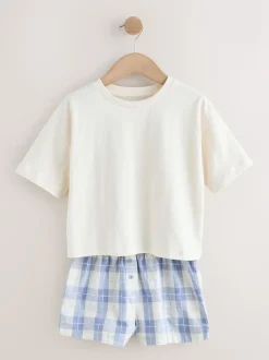 Vérification rose/bleu - Lot de 2 pyjamas à bas tissé (3-16ans)