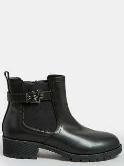 Yours Curve bottines à boucle