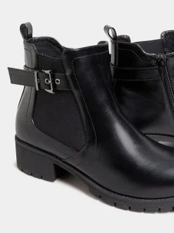 Yours Curve bottines à boucle