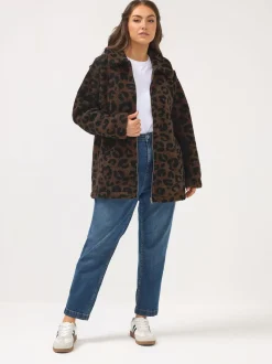 Yours Curve Polaire zippée en borg épais