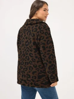 Yours Curve Polaire zippée en borg épais