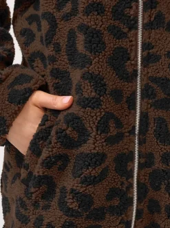 Yours Curve Polaire zippée en borg épais