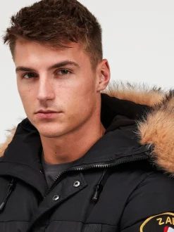 Zavetti Canada Mens Aylmer Bomber Parka Veste